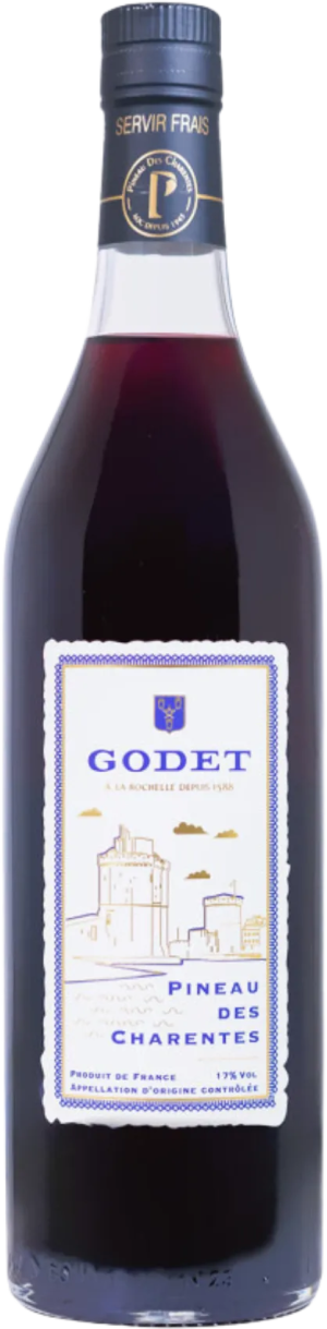 Godet Pineau des Charentes Rouge - 700 ml