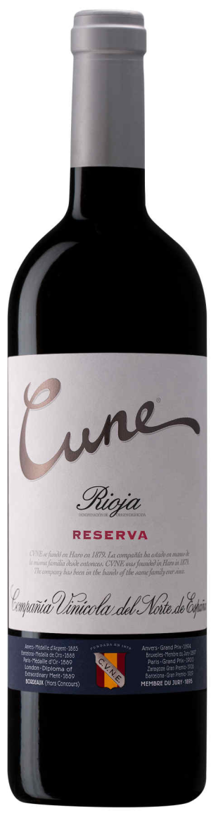 CUNE Rioja Reserva 2020 - Tempranillo - 750 ml