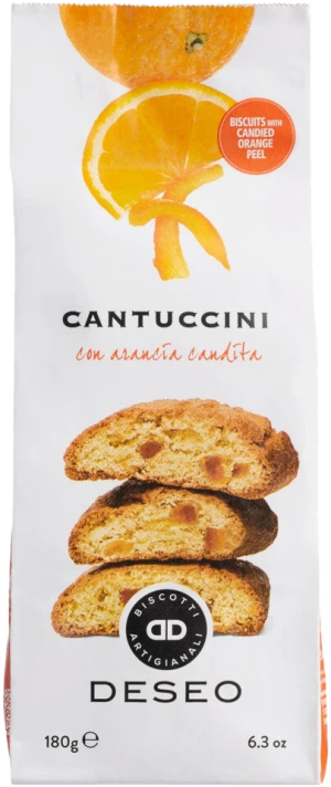 Cantuccini arancia candita, sacch.