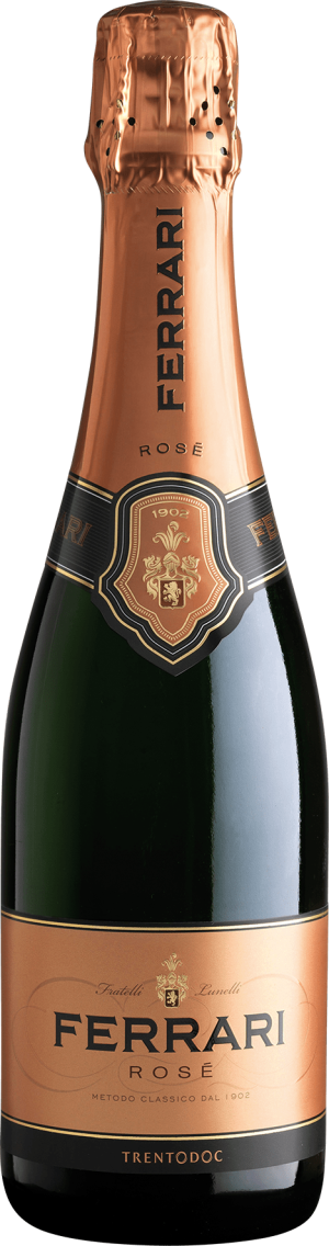 Ferrari Rosé Trentodoc - 0,375L - Chardonnay - 375 ml