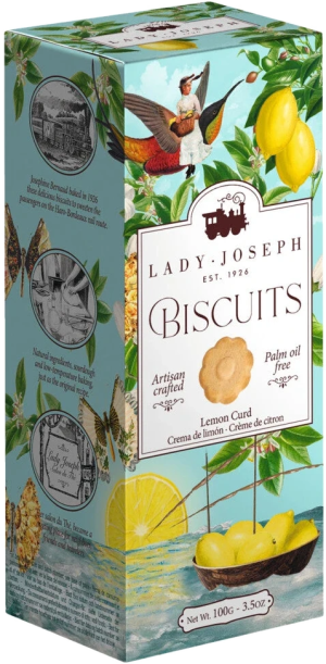 Lemon Curd Biscuit