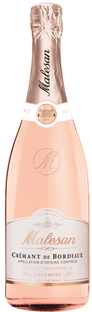 Malesan - Crémant de Bordeaux Rose Brut - Cabernet Franc - 750 ml