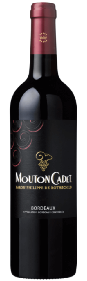 Mouton Cadet Rouge Bordeaux AOC 2022 - Cabernet Sauvignon - 750 ml