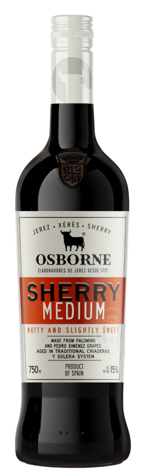Osborne Sherry Medium - Palomino Fino - 750 ml