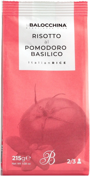 Risotto pomodoro e basilico
