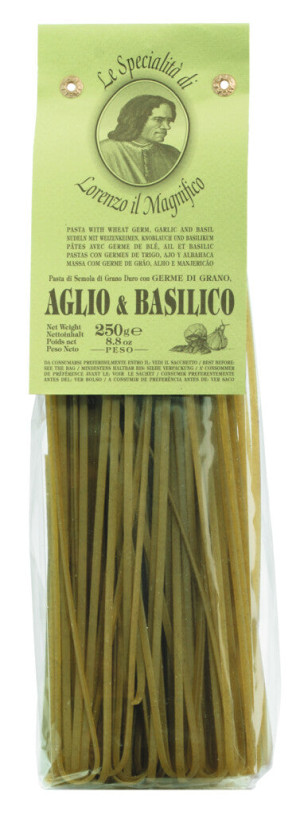 Aglio e Basilico - Linguine m. Knoblauch+Basilikum