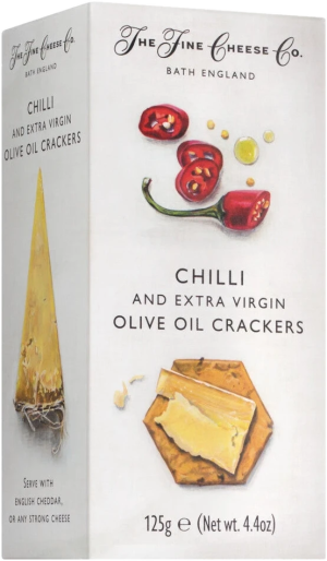 Chilli & Extra Virgin Olive Oil Crackers