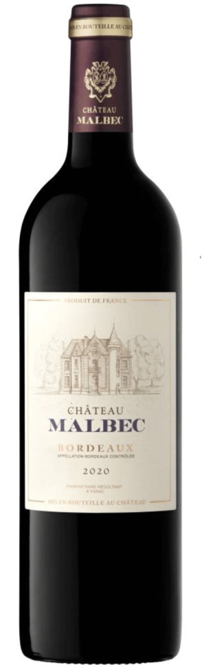 Chateau Malbec Bordeaux 2021 - Cabernet Sauvignon - 750 ml