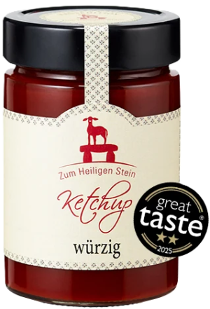 Zum Heiligen Stein Ketchup würzig 400g