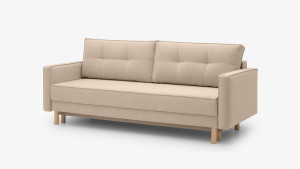 Sofa Mar 140x195 cm, kolor beżowy