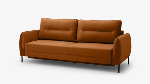 Sofa Mar 140x195 cm, kolor ceglany