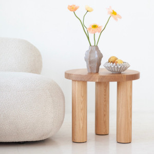 SK3 runder Couchtisch Eiche