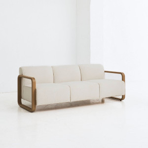 REDYK 3 Sitzer Sofa Eiche