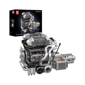 W16 – Mould King 10201 Motor Bugatti W16