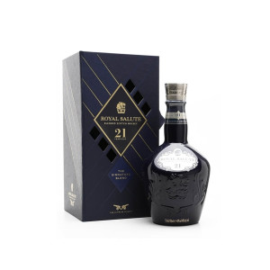Royal Salute 21 Year Old Signature Blend Blended Scotch Whisky 70cl Deep Amber - Glass Flagon, 40% ABV