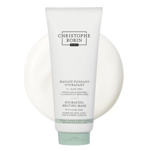 Christophe Robin Hydrating Melting Mask with Aloe Vera - 200ml | Boosts Shine | Reduces Frizz | Nourishes And Revitalises For Luminous, Healthy Finish