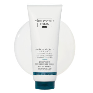 Christophe Robin Purifying Conditioner Gelée with Sea Minerals - 200ml | Instantly Detangles | Strengthens & Improves Appearance Of Hair