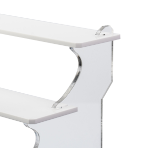 4 Tier Display podium for IKEA® Billy BookCase - 1/2 / White