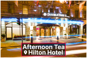Afternoon Tea for Two at the Hilton London West End Hotel
