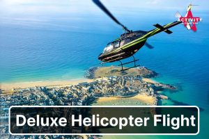 Deluxe Helicopter Flight With A Glass Of Bubbly & Chocolates And Soar Through Skies For 12 Unforgettable Miles As You Climb To Speeds Of Over 120Mph!