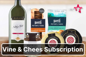 3 Month Wine And Cheese Subscription, Treat Yourself Or Someone Special To The Utmost Indulgence With This Cheese And Wine Subscription