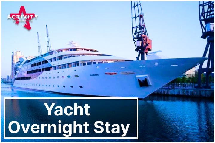 Sunborn Yacht Overnight Stay for for 2 | Breakfast & Afternoon Tea Included | Executive Cabin with Private Balcony