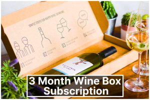 3 Month Wine Box Subscription And Try A Different Wine Every Month