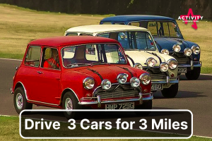 Best Of British Triple Drive Driving Experience - Drive 3 Cars For Around 3 Miles In Each With Full Professional Briefing & Certificate Included