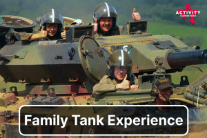 Adventurous Tank Driving Experience - 2 Laps | 45 Minutes of Thrills for Dads & Lads | Shoot Paintballs Out Of A Paint Cannon