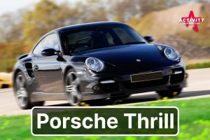 Porsche Thrill Driving Experience Where You'll Drive A Porsche 911 For 4-6 Laps Depending On The Location In 12 Locations Across The UK