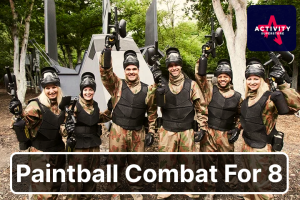 Paintball Combat For Eight In These Purpose-Built Battlefield Scenarios Where You'Ll Enjoy 10-12 Games And Combat Clothing + Eye Protection Provided