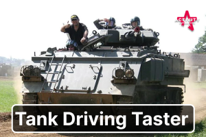 Tank Driving Taster And Experience Driving A Tank & Being A Passenger With Uniform And Helmet Provided & Free Entrance To On-Site Museum