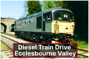 Diesel Train Driving Experience and Lunch for Two | Drive An Ultimate 1950 Heritage Diesel Railcar 18 Miles Through The Derbyshire Countryside