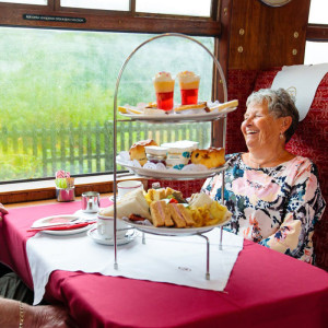 Embsay & Bolton Abbey Railway Steam Train With Afternoon Tea for Two | Virgin Experience Days / Voucher Gift