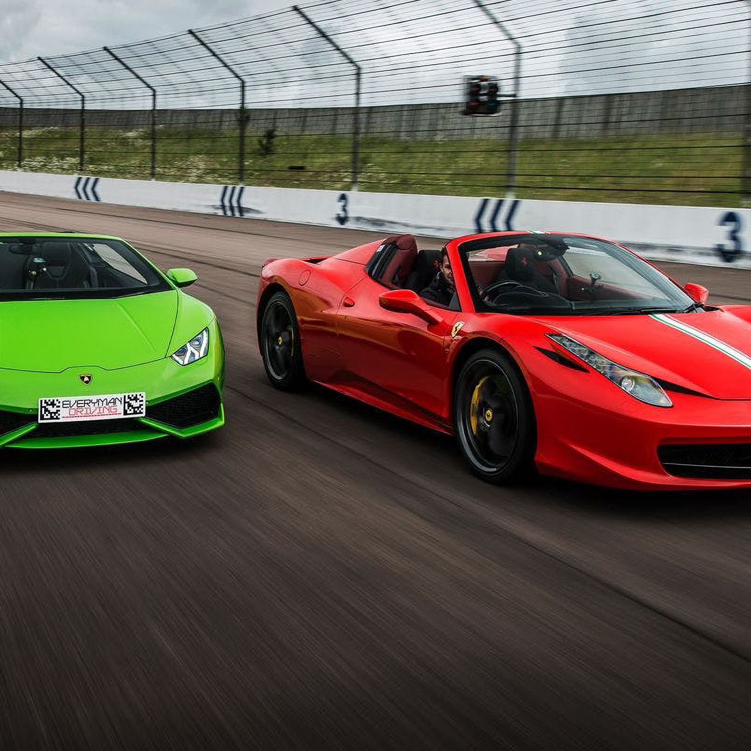 Ferrari vs Lamborghini With High Speed Passenger Ride at Dunsfold - Weekday | Supercars | Virgin Experience Days | Driving Experience Days | Virgin Experience Days / Voucher Gift