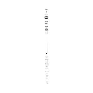 RockShox Debonair Fork Spring Assembly Psylo Gold 35mm A1+ 2025+, 150mm
