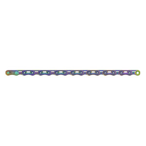 SRAM Red E1 Flattop 12 Speed Chain, Rainbow 126L