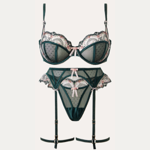 Lounge - Evelyn Intimates BH (sæt) - Grøn