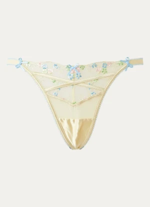Lounge Solene Thong - Gul - XXL
