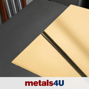 1.5mm bright polished Brass Sheet - Polished Brass Sheet / Plate