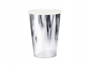 Kubeczki srebrny, 220ml/6szt.