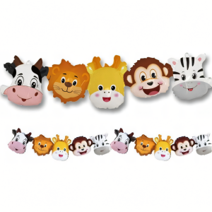 Girlanda balonowa zwierzaczki