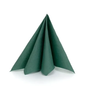 Serwetki 25x25 cm Ciemno zielone Tendance 50 szt.