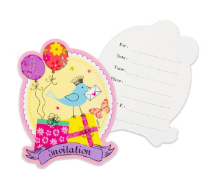 Zaproszenie "Słodka chwila"/ 6szt.