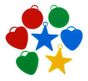 Ciężarki do balonów małe