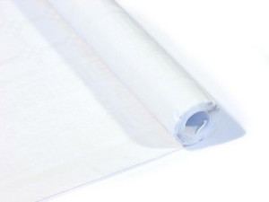 Obrus papierowy biały 1,18x6m
