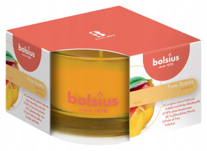 Świeca zapachowa Mango w szkle 50/80