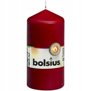 Świeca Pieńkowa Bordo 120/58