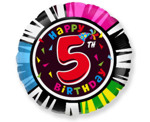 Balon foliowy Happy Birthday 5