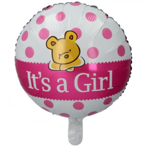 Balon foliowy - It's a Girl